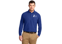 Load image into Gallery viewer, Mens Long Sleeve Silk Touch™ Polo w/ Logo &amp; Name
