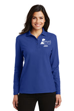 Load image into Gallery viewer, Ladies Long Sleeve Silk Touch™ Polo w/ Logo &amp; Name
