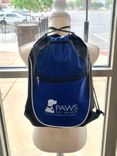 Load image into Gallery viewer, PAWS for Service Cinch Sack Backpack
