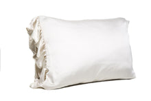Load image into Gallery viewer, Silky Pillowcase w/ Ruffle
