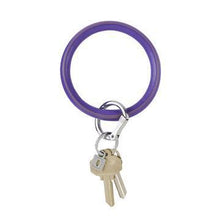 Load image into Gallery viewer, Big O Key Ring - Vegan Leather
