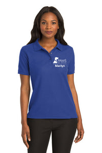 Ladies Short Sleeve Silk Touch™ Polo w/ Logo & Name